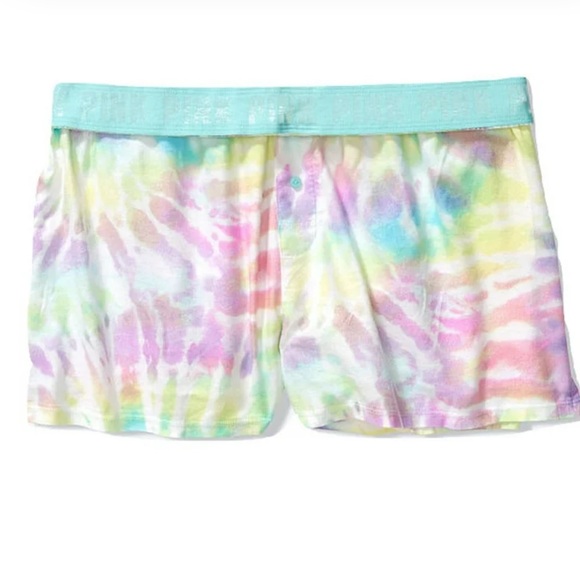 PINK Victoria's Secret Tie-Dye Cotton Boxers - Picture 1 of 11